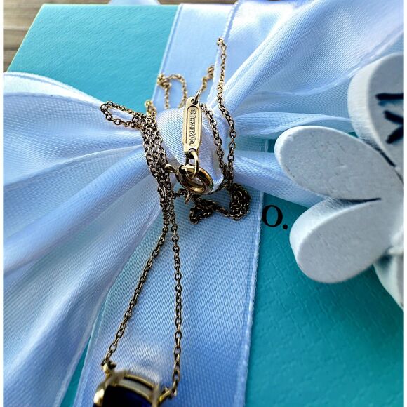 💜Rare and Retired Tiffany & Co. Amethyst Sparkler Necklace in 18k Rose Gold💜 - Picture 5 of 10